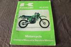 Kawasaki KLX250 - B1 1980 motorcycle owner's service manual, Ophalen of Verzenden, Kawasaki