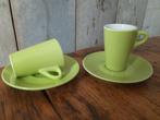 Espresso kop en schotels Tognana, Ophalen of Verzenden, Zo goed als nieuw, Overige stijlen, Kop(pen) en/of Schotel(s)