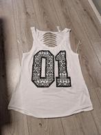 Top maat M, Maat 38/40 (M), Wit, Ophalen of Verzenden, Zo goed als nieuw