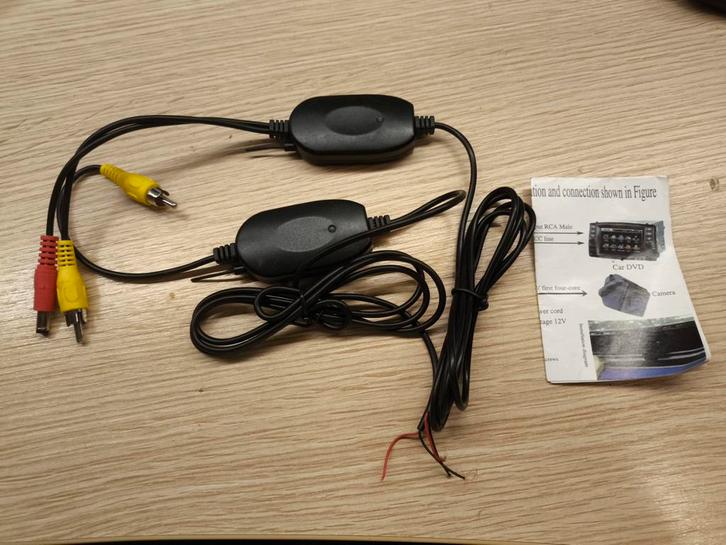 Draadloze Camera Verbindingsset, Auto diversen, Achteruitrijcamera's, Zo goed als nieuw, Draadloos, Ophalen of Verzenden