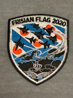 Embleem Frisian flag 2020, Verzenden, Zo goed als nieuw, Patch, Badge of Embleem