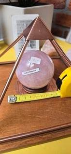 Rozenkwarts edelsteen bol, Ophalen of Verzenden, Zo goed als nieuw, Keu of Ballen