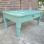 salontafel, Ophalen, Gebruikt, 100 tot 150 cm, Brocante landelijk