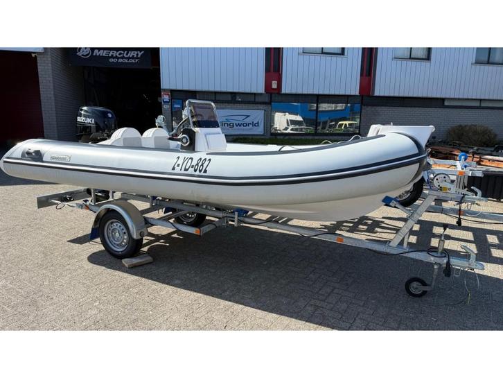 Nimarine 450, Watersport en Boten, Rubberboten, Gebruikt, Overige merken, Minder dan 70 pk, Benzine