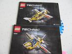 Vliegtuig lego technic 42044, Ophalen of Verzenden, Zo goed als nieuw, Complete set, Lego