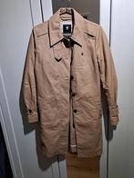 G-star Minor Trenchcoat maat xs / kleur: Sahara, Ophalen of Verzenden, Zo goed als nieuw, Maat 34 (XS) of kleiner, Beige