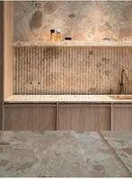 Marmer aanrechtblad, Ophalen of Verzenden, Minder dan 10 m², Beige