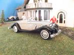 Mercedes Benz 540 K - Guisval zilvergrijs / zwart NU € 3,75, Hobby en Vrije tijd, Modelauto's | 1:43, Ophalen of Verzenden, Zo goed als nieuw