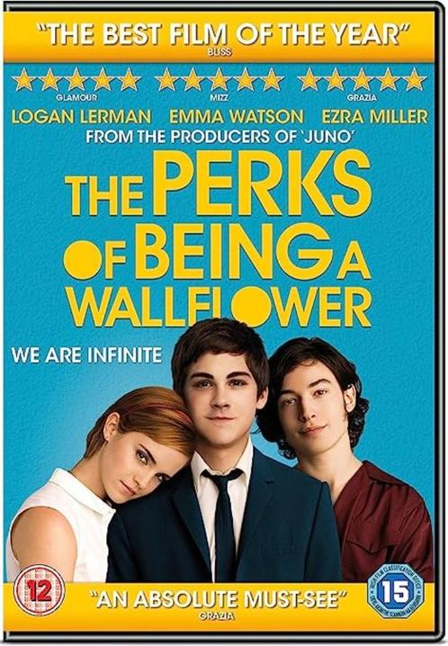 'The Perks of Being a Wallflower' (import, gay interest), Cd's en Dvd's, Dvd's | Filmhuis, Zo goed als nieuw, Vanaf 16 jaar, Ophalen of Verzenden