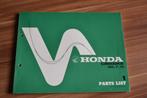 Onderdelenlijst Honda CB500K2 (ed,f,g) 1976, Motoren, Handleidingen en Instructieboekjes, Ophalen of Verzenden, Honda
