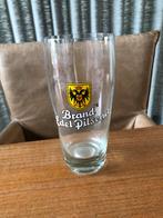 Oud glas brand bier brand’s edel pilsener vintage, Ophalen of Verzenden, Gebruikt, Glas of Glazen, Brand