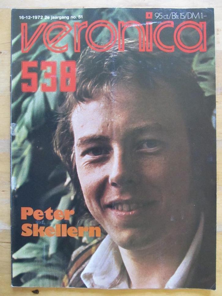 Veronica 1972 Peter Skellern Willeke Alberti Bill Withers, Verzamelen, Tijdschriften, Kranten en Knipsels, Tijdschrift, Nederland