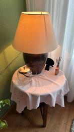Mooie schemerlamp op prachtige vaas., Ophalen, Zo goed als nieuw, Metaal, 50 tot 75 cm