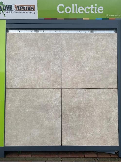 GeoCeramica 90x90x4 Nature Creta, Tuin en Terras, Tegels en Klinkers, Nieuw, Terrastegels, Keramiek, 10 m² of meer, Ophalen