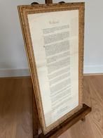 Schrijven Koningin Wilhelmina anno 1946, Ophalen of Verzenden