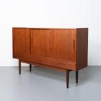Vintage Deens dressoir in teakhout, Huis en Inrichting, Kasten | Dressoirs, Ophalen, Gebruikt, 150 tot 200 cm, Teakhout