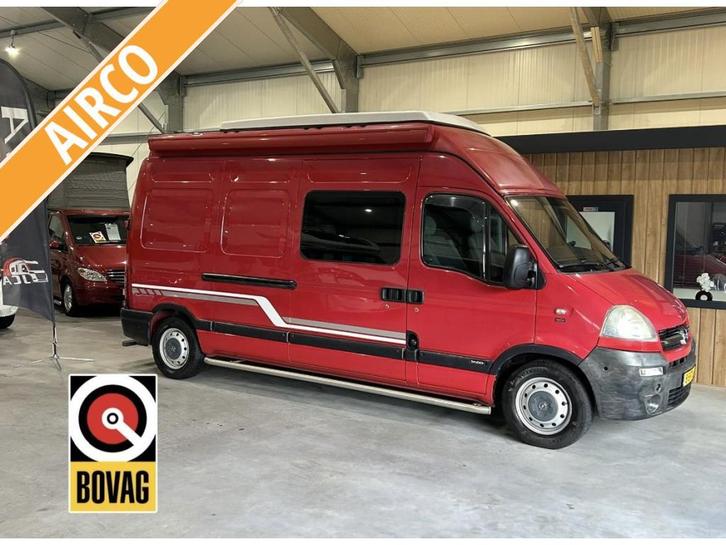 Buscamper OPEL Movano 600BUS Airco NAP 115PK, Caravans en Kamperen, Campers, Bedrijf, tot en met 5, Buscamper of Camperbus, Overige merken