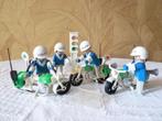 Playmobil: 3488 vintage politie/ME op 3 motors en stoplicht, Ophalen of Verzenden, Zo goed als nieuw, Complete set