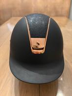 Samshield cap zwart rosé gouden trim, Ophalen of Verzenden, Zo goed als nieuw, Dressuur, Cap