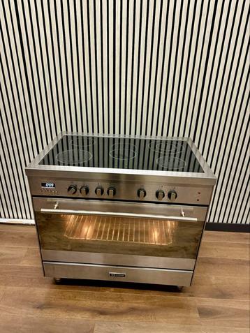 Luxe M-System keramische Fornuis met 5 zones RVS 90 cm beschikbaar voor biedingen