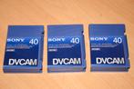 SONY DVCAM 40 VIDEOCASSETTES ( NIEUW ), Alle leeftijden, Verzenden, Nieuw in verpakking, Overige genres