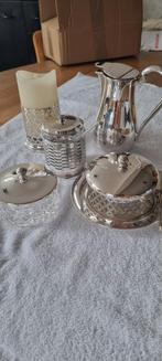 KELTUM POSTHOORN Servies Set kaviaarschaal jampot roomkan, Ophalen of Verzenden