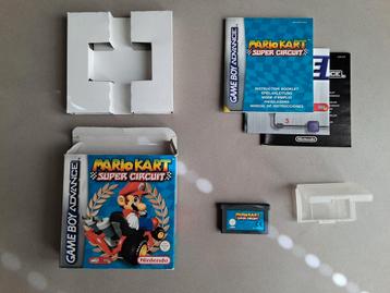 Mario Kart Super circuit gameboy advance  beschikbaar voor biedingen