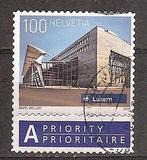 Zwitserland, Stations, Luzern, met tab, 2016., Verzenden, Gestempeld