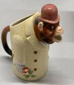 Antiek Melkkan melk-kan SCHAFER & VATER Monkey Aap Porselein, Ophalen of Verzenden