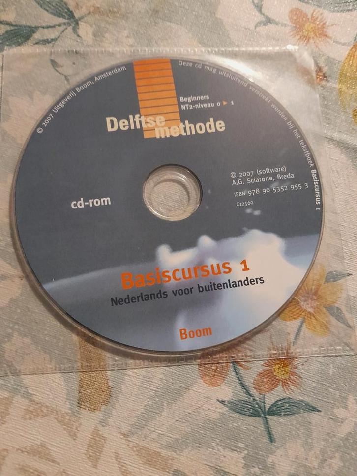 Delftse Methode Basiscursus 1 CD-ROM, Boeken, Studieboeken en Cursussen, Zo goed als nieuw, Niet van toepassing, Ophalen of Verzenden