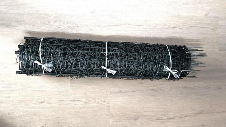Voss Schrikdraadnet Omheiningsnet Afrasteringsnet 50m (4559), Tuin en Terras, Gaas en Draad, Zo goed als nieuw, 20 meter of meer