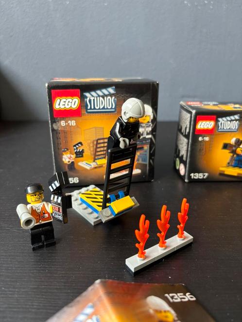 Lego Studio’s set 1356 en 1357 zgan incl. Doos beschrijving, Kinderen en Baby's, Speelgoed | Duplo en Lego, Zo goed als nieuw