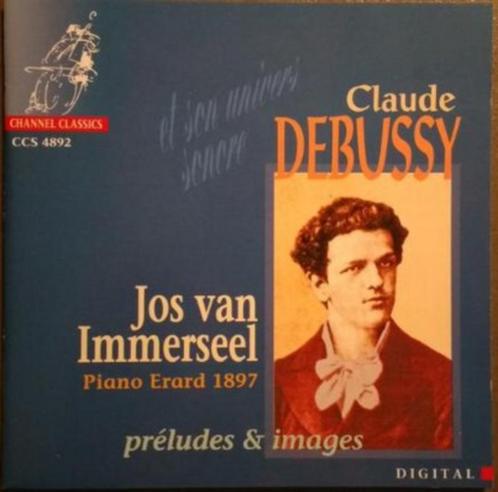 DEBUSSY Preludes & images CD VAN IMMERSEEL CD NIEUWSTAAT, Cd's en Dvd's, Cd's | Klassiek, Gebruikt, Kamermuziek, Modernisme tot heden