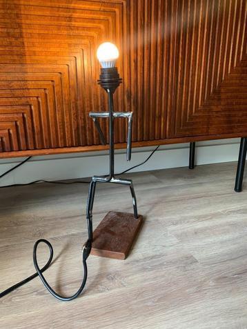 Staande lamp Industrieel 'Looplamp' -jaren '50 - Handwerk beschikbaar voor biedingen