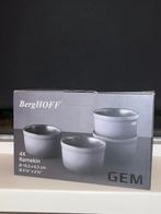 Ramekin set van 4 nieuw! Berghoff / oven-schaaltjes, Nieuw, Schaal of Schalen, Overige stijlen, Ophalen of Verzenden