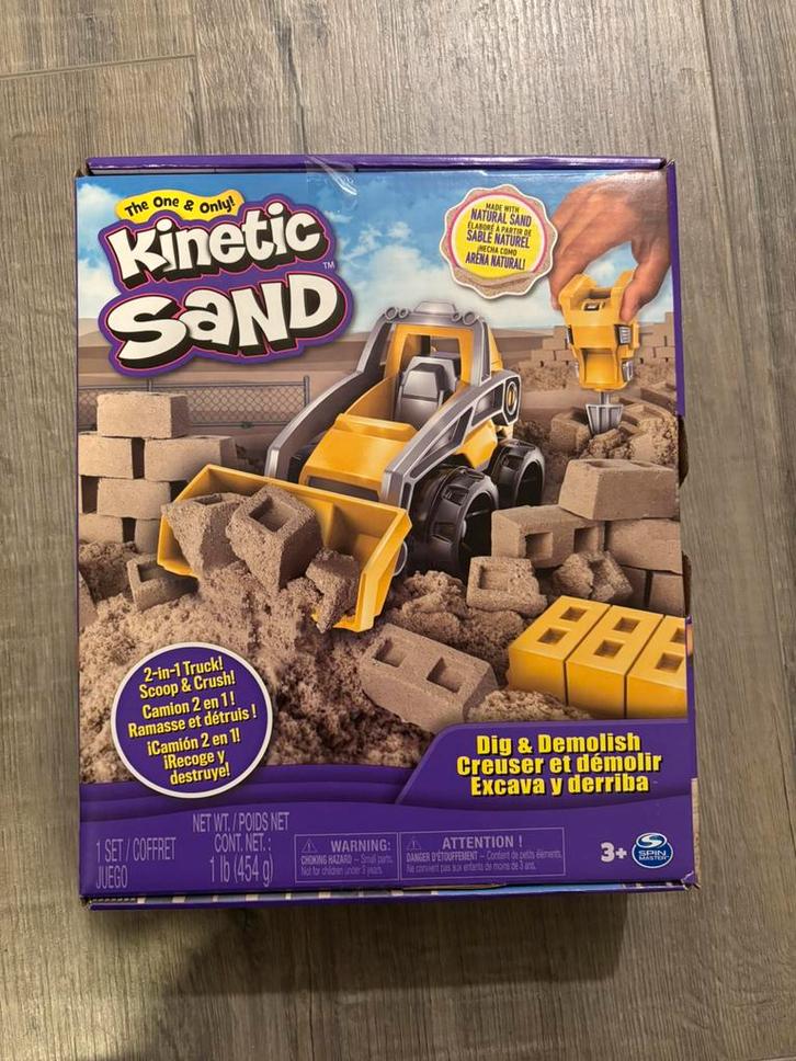 Kinetisch zand set NIEUW, Kinderen en Baby's, Speelgoed | Educatief en Creatief, Nieuw, Bouwen, Ophalen of Verzenden