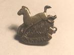 Metalen OUWEHAND DIERENTUIN ZEBRA Broche (Metaalkleur)., Verzamelen, Speldjes, Pins en Buttons, Verzenden, Zo goed als nieuw, Dier of Natuur