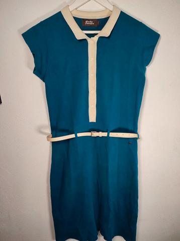 4Funky Flavours Jurk Blauw Maat L beschikbaar voor biedingen