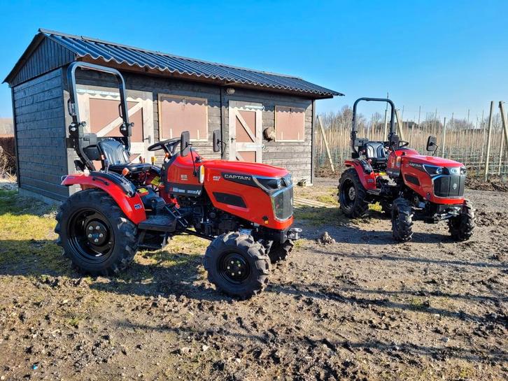 Captain 263 4x4 minitrekker 25pk. Pluktrein trekker., Zakelijke goederen, Agrarisch | Tractoren, tot 2500, Overige merken, tot 80 Pk