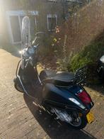 Vespa Sprint 2017 - Mat Donkerblauw - Topstaat!, Ophalen, Gebruikt, Overige modellen, Maximaal 45 km/u