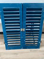 Houten louvre luiken, Ophalen, Gebruikt