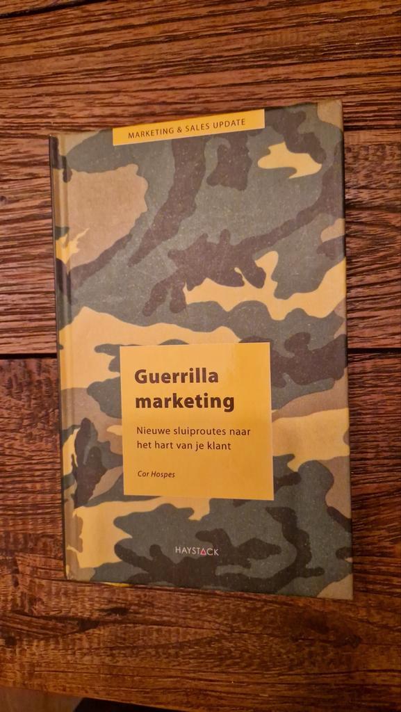 Cor Hospes - Guerrillamarketing, Boeken, Economie, Management en Marketing, Nieuw, Management, Ophalen of Verzenden