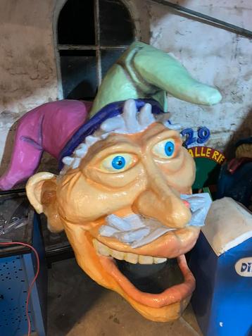 Kop carnaval beschikbaar voor biedingen