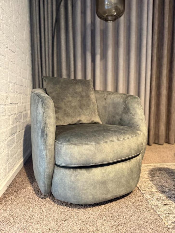 Fauteuil Rondo, Huis en Inrichting, Fauteuils, Zo goed als nieuw, Stof, 50 tot 75 cm, 75 tot 100 cm, Ophalen
