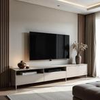 Alvina TV-meubel – Luxe taupe design, modern & elegant, Huis en Inrichting, Ophalen, Nieuw