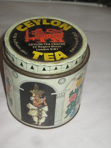 theeblikje ceylon tea london 226 grammes/80z beschikbaar voor biedingen