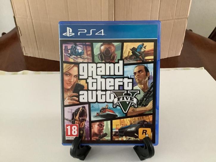 Ps4 grand theft auto 5, Spelcomputers en Games, Games | Sony PlayStation 4, Zo goed als nieuw, Avontuur en Actie, 1 speler, Vanaf 18 jaar