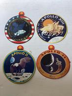 4 stickers Shell/Apollo (ruimtevaart), Verzenden, Zo goed als nieuw