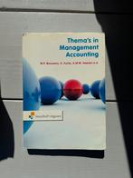 Thema's in Management Accounting, Boeken, Ophalen of Verzenden, Gelezen