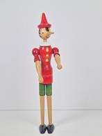 Vintage Pinokkio houten figuur handmade Italië '70, Verzamelen, Ophalen of Verzenden, Gebruikt, Mens